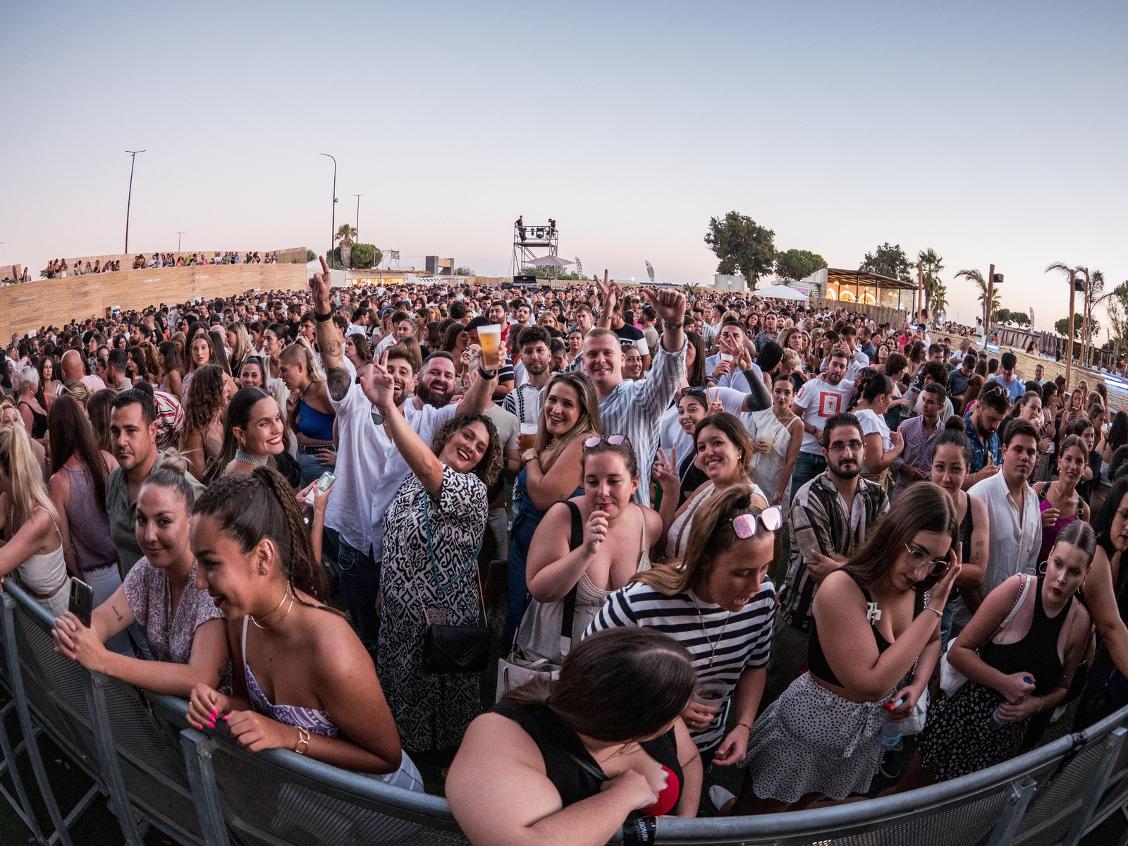 Raúle, en concierto en el Bahía Sound de San Fernando