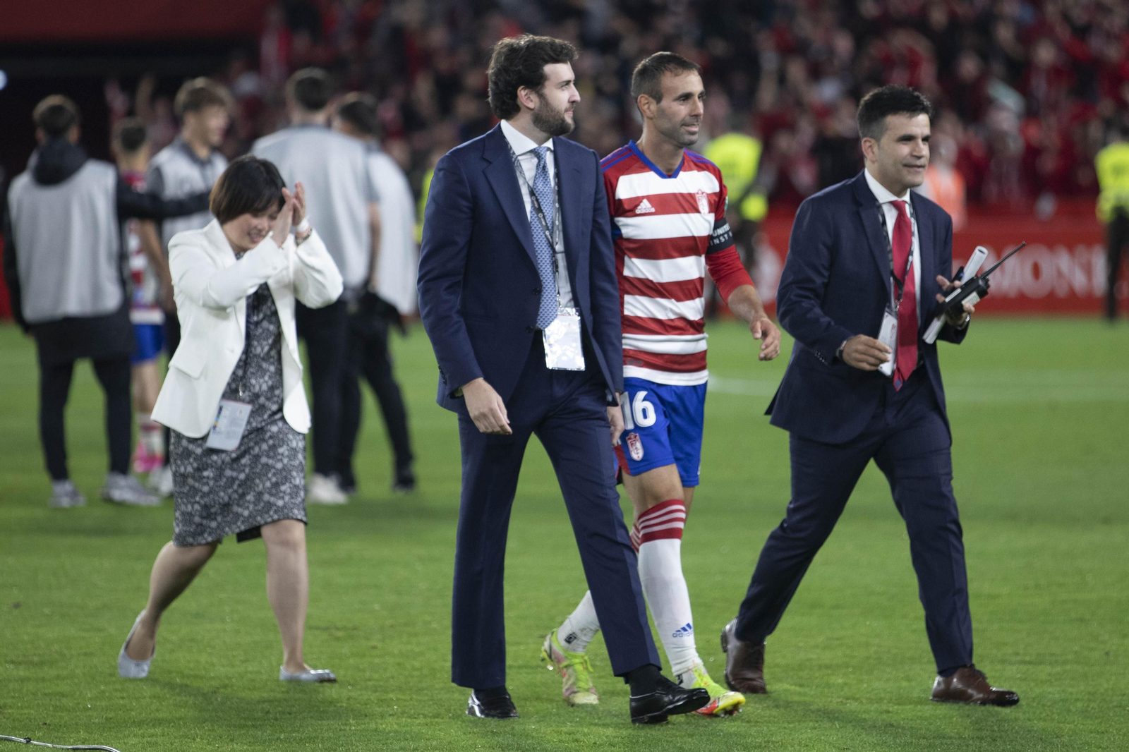Así se celebró el ascenso el Granada CF en Los Cármenes