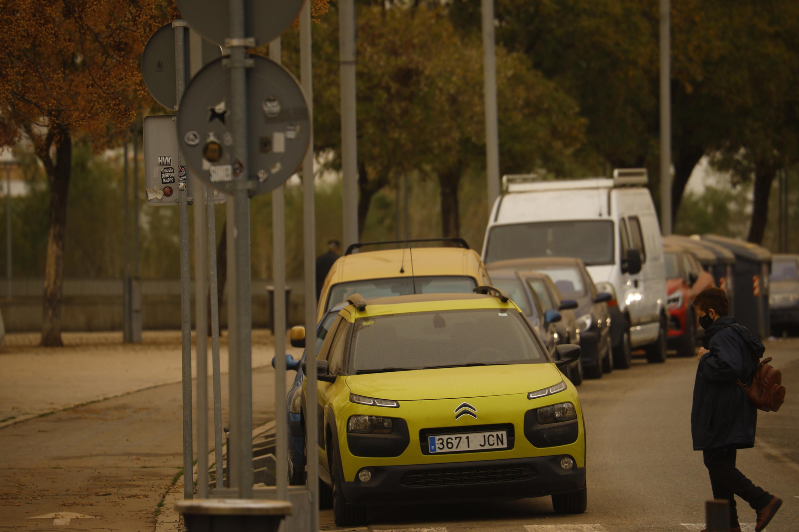La calima llega a Córdoba, en imágenes