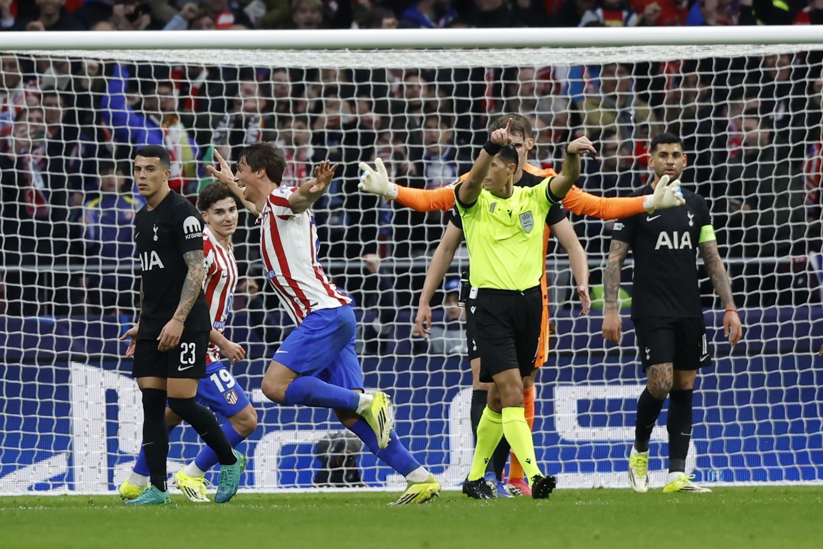 Las fotos del Atlético de Madrid-Tottenham