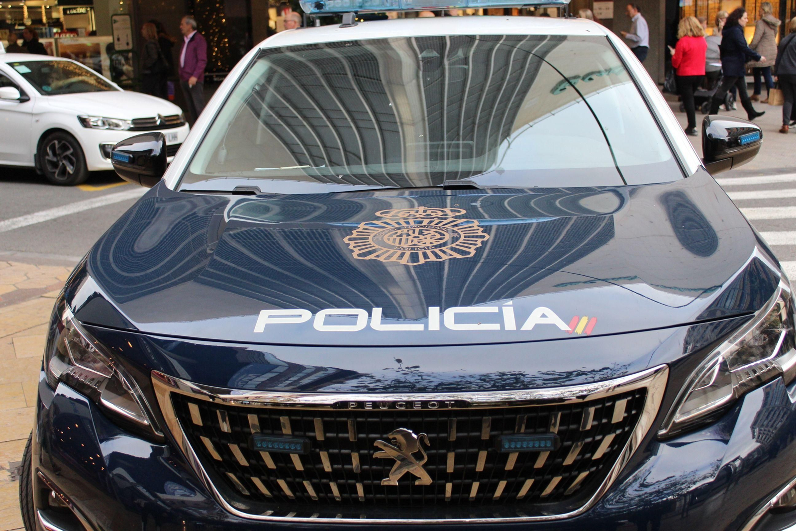 Imagen de archivo de un vehículo de la Policía Nacional.