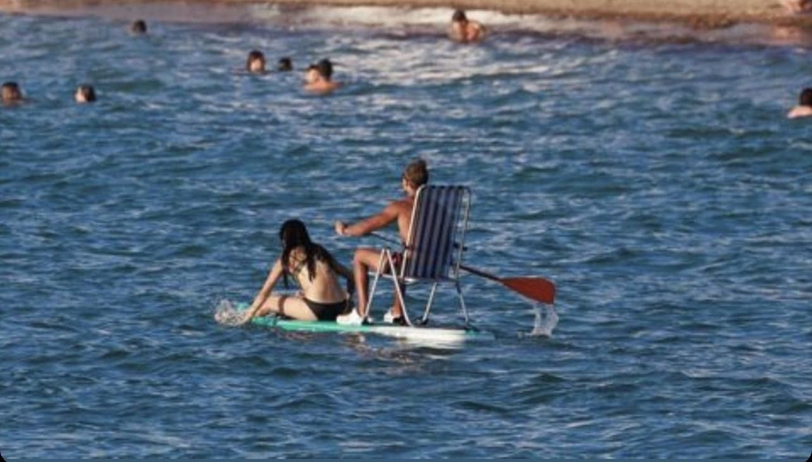 Modalidad gaditana de Padle Surf