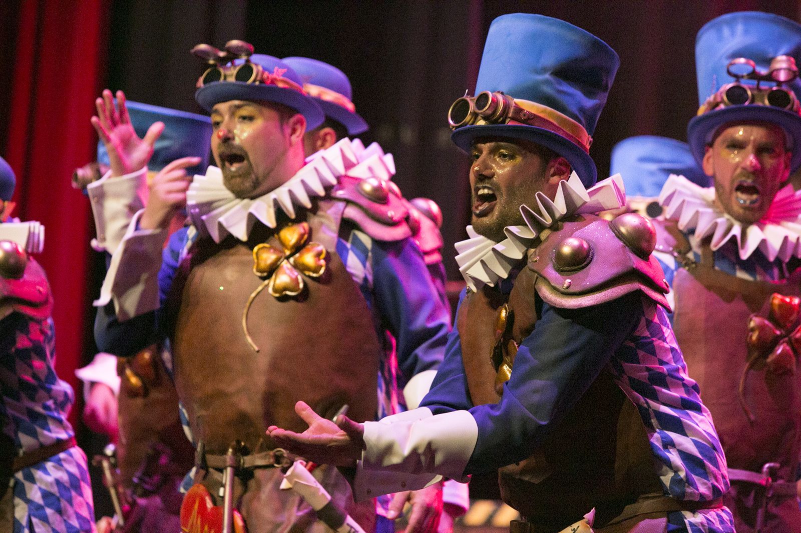 Las Imágenes del Carnaval Colombino: Primera fase de Semifinales