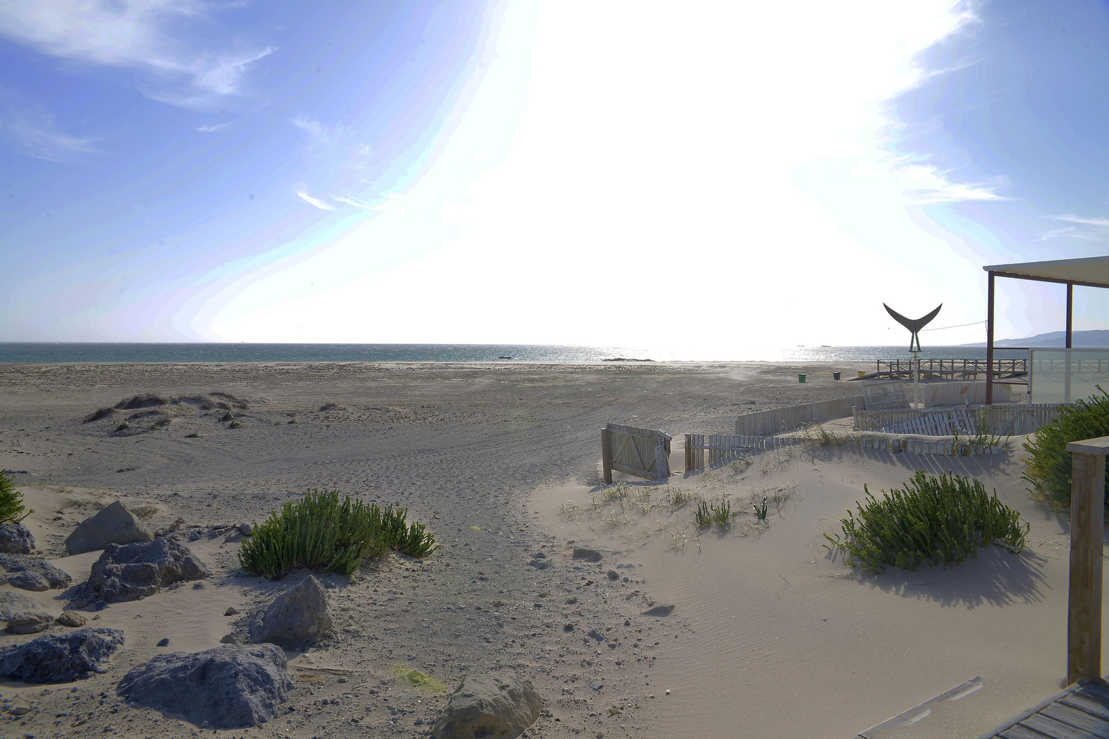 Fotos de las playas de la comarca en la fase 2