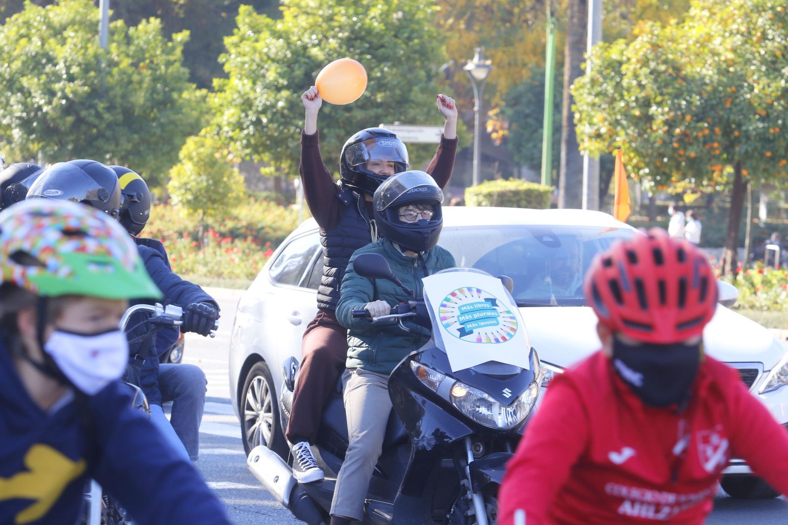 La manifestación de la concertada en Córdoba contra la Ley Celaá, en fotos