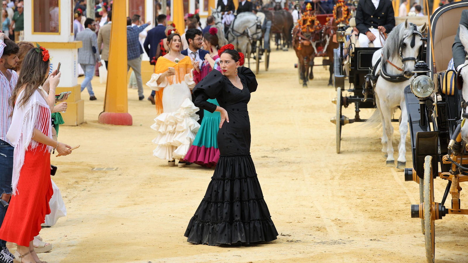 Miércoles de Feria de Jerez, en imágenes