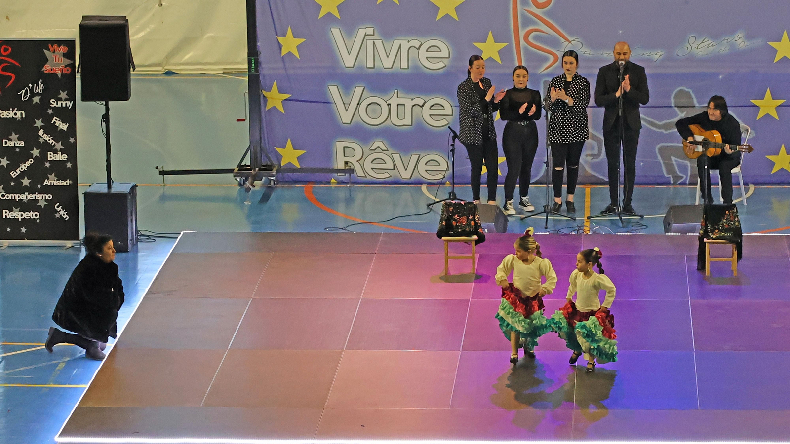 Concurso de baile ‘Dancing Stars’ en el Palacio de Deportes de Chapín en Jerez