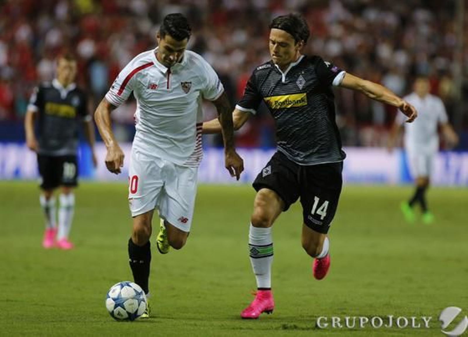 Las imágenes del Sevilla FC-Borussia Mönchengladbach