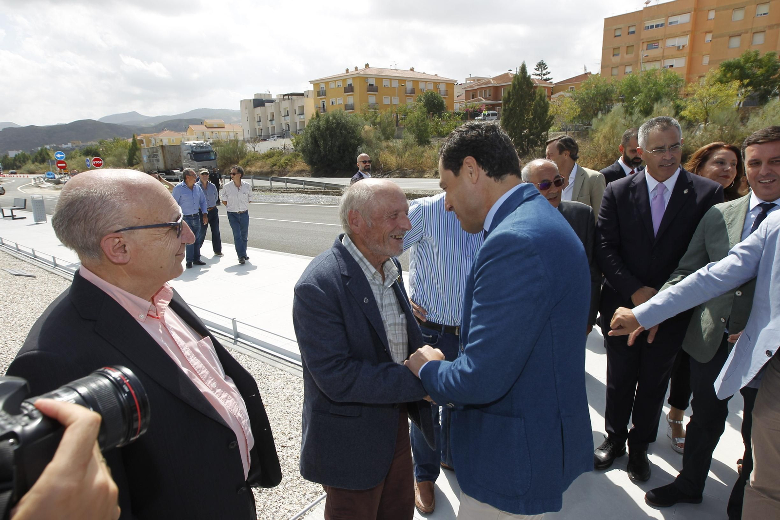 Inauguración escultura 'La Mujer del Almanzora'. Olula del Río