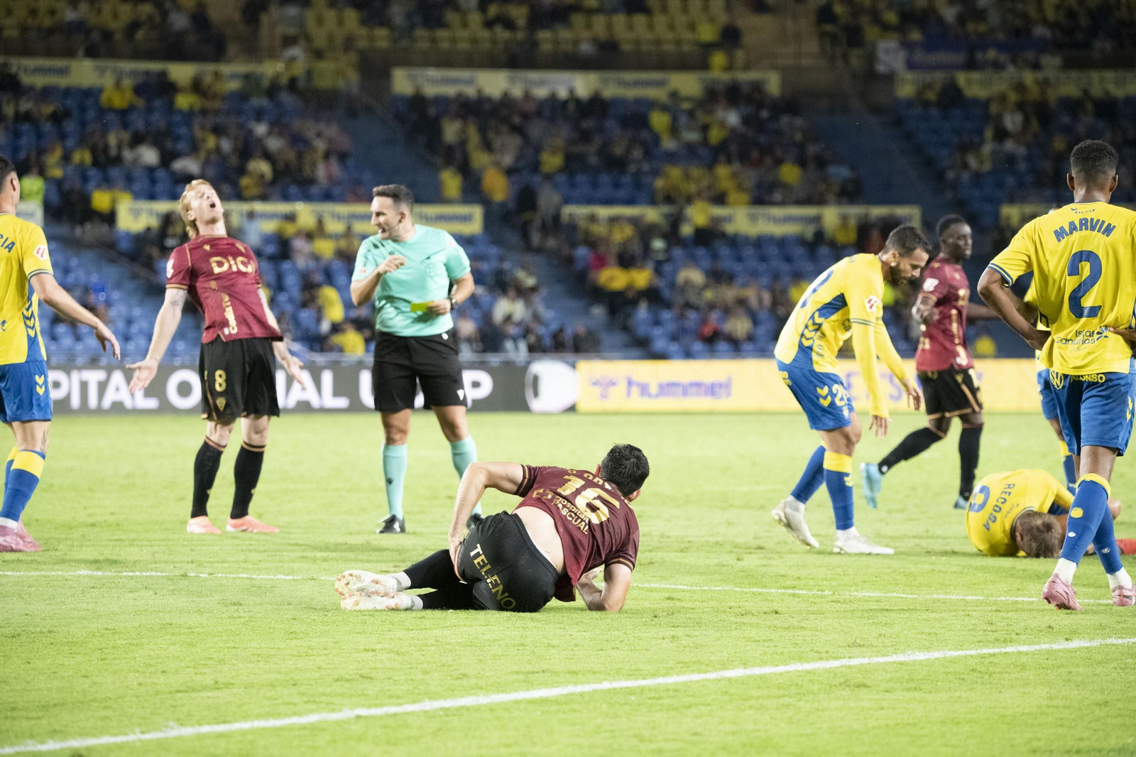 Las imágenes del Las Palmas-Cádiz CF