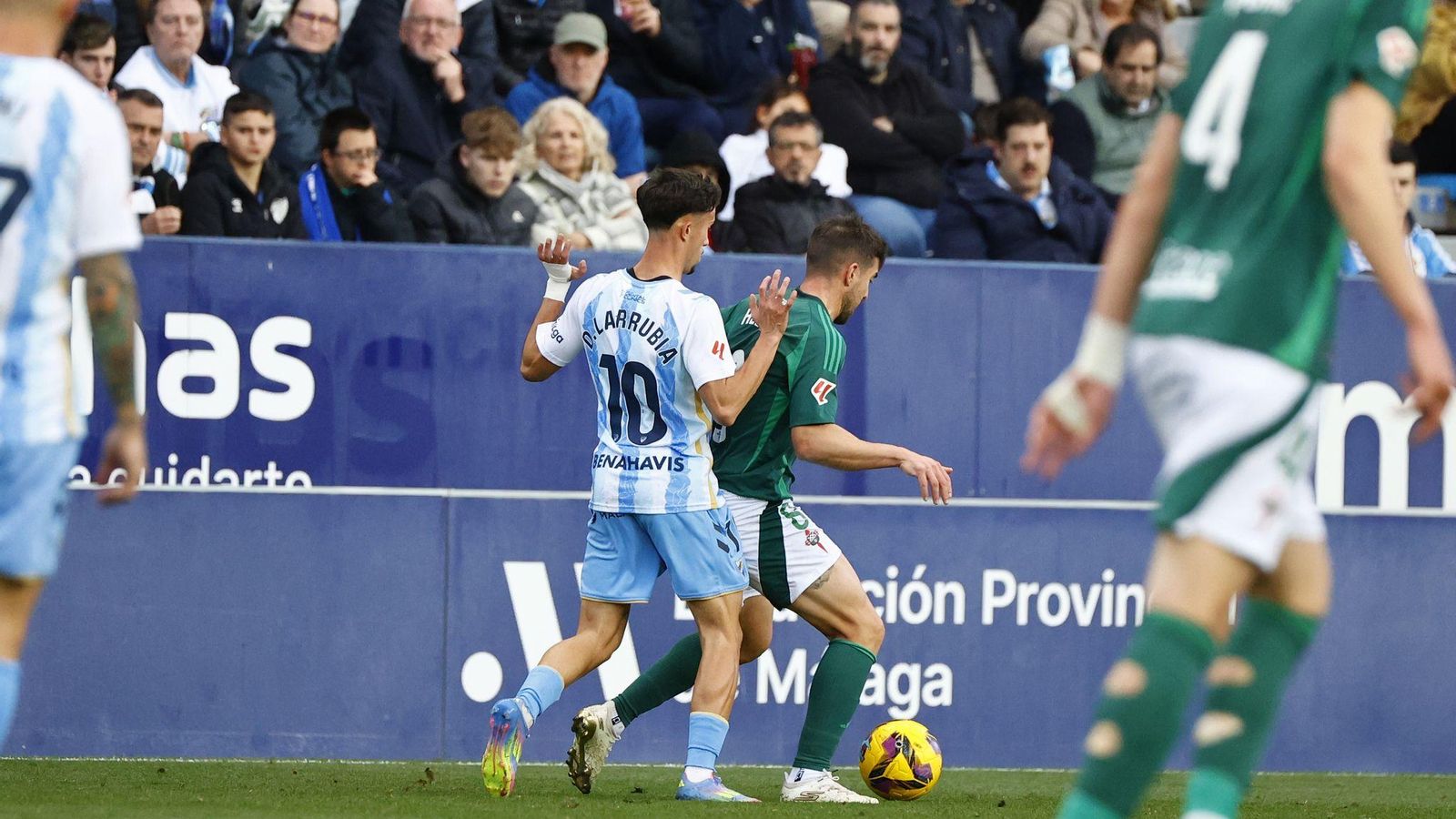 El Málaga CF-Racing de Ferrol, en fotos