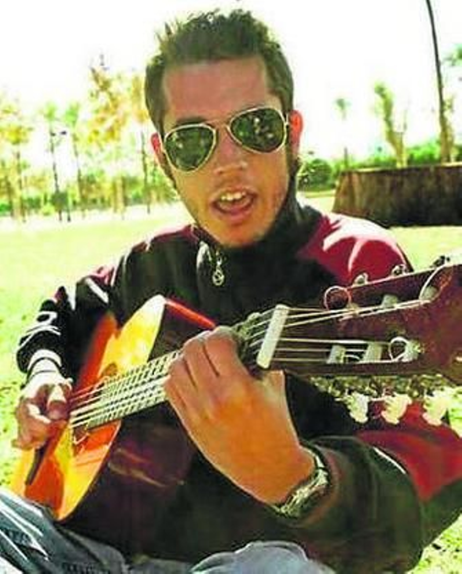 El cantante Fali Abad.