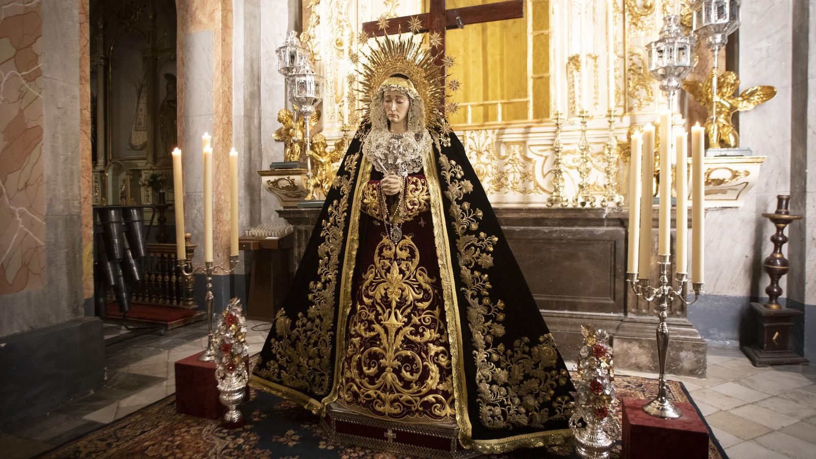 La Virgen de los Dolores, en veneración