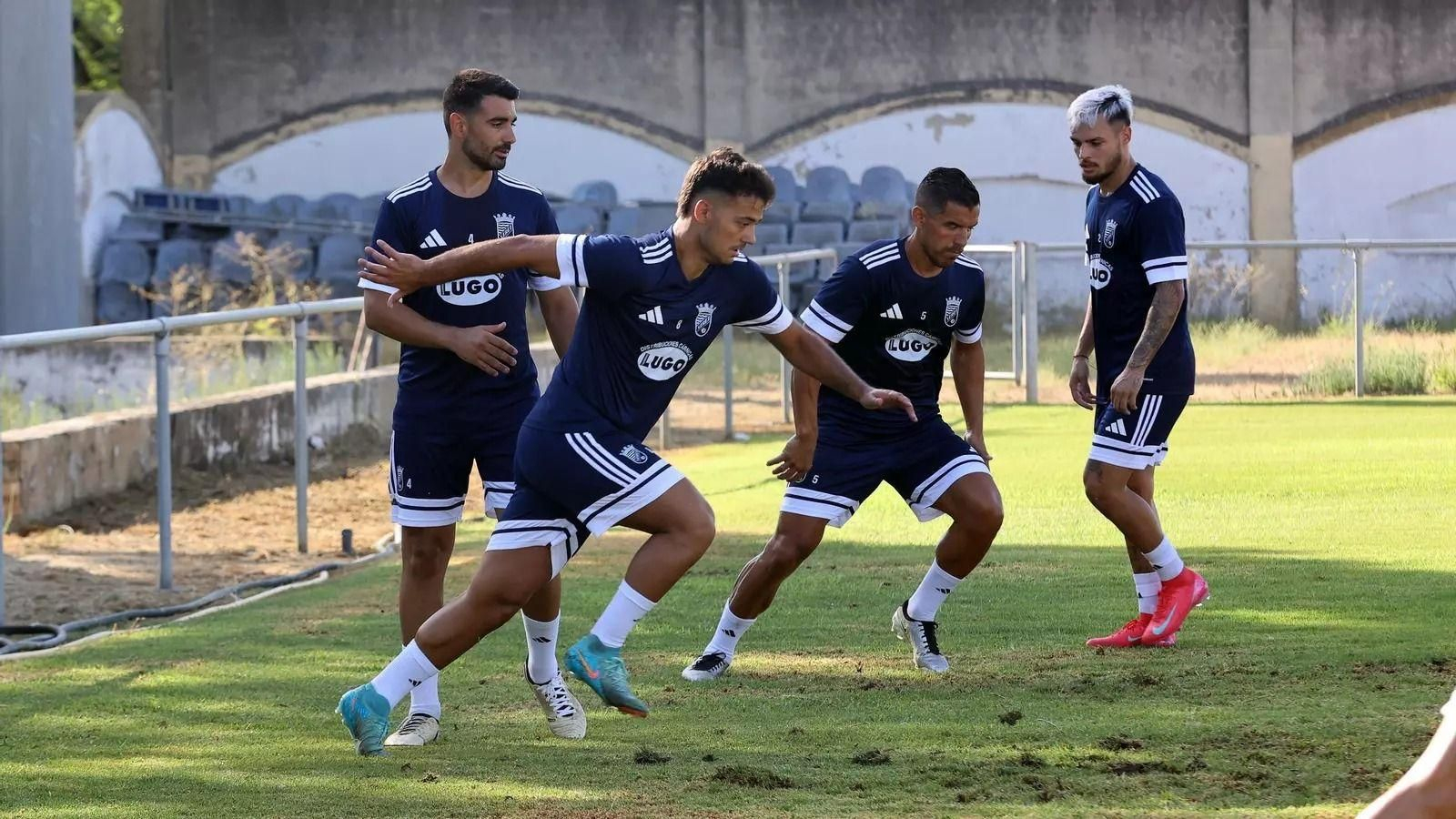 Ismael no ha terminado la sesión de entrenamientos de este lunes en el Pedro Garrido.