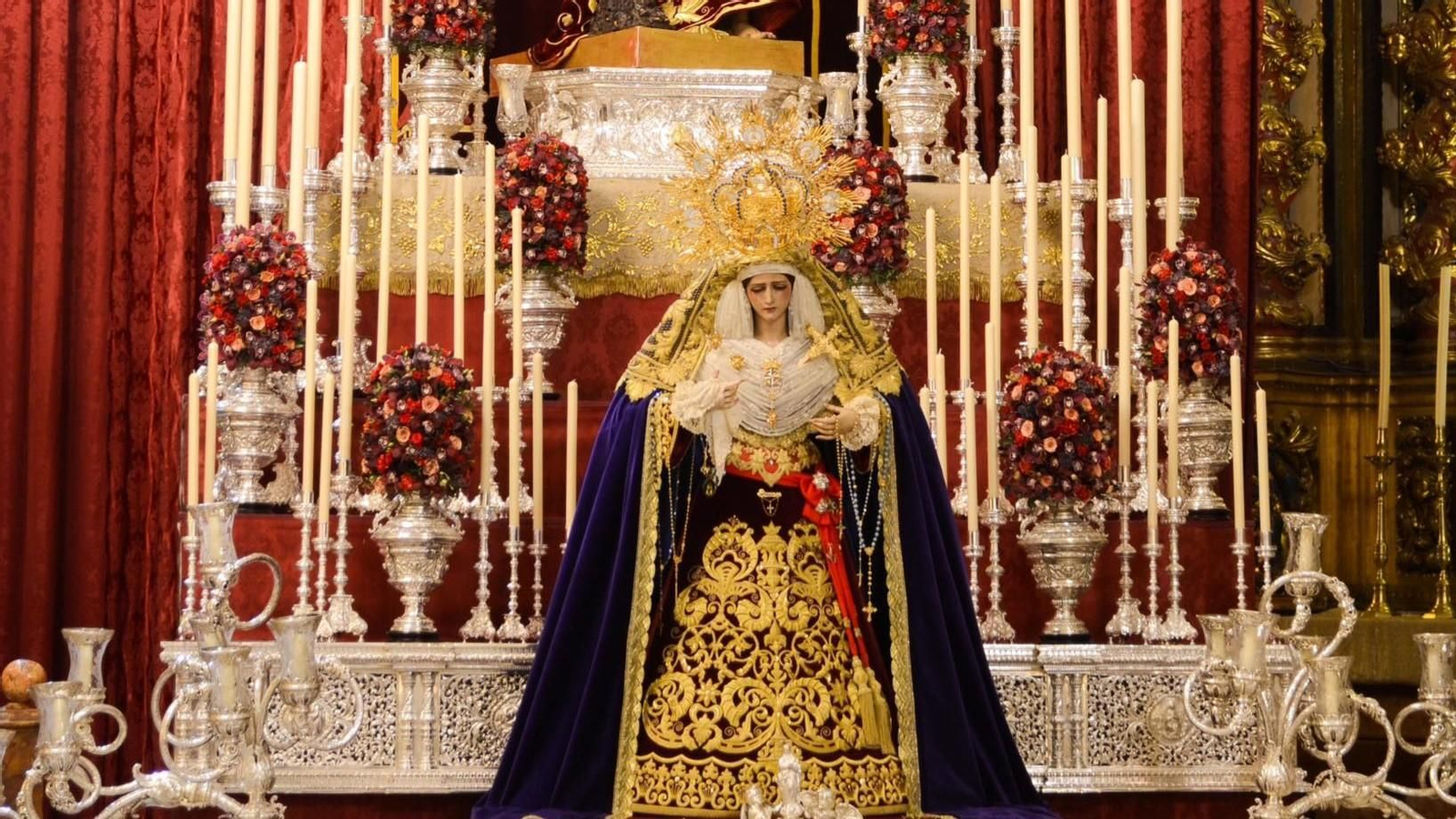 Fotogalería: Altar de Cultos Hermandad del Rosario 2025