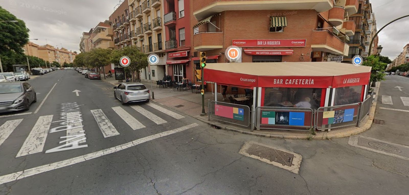 Avenida José Fariña, zona afectada por el corte de suministro eléctrico de este fin de semana.