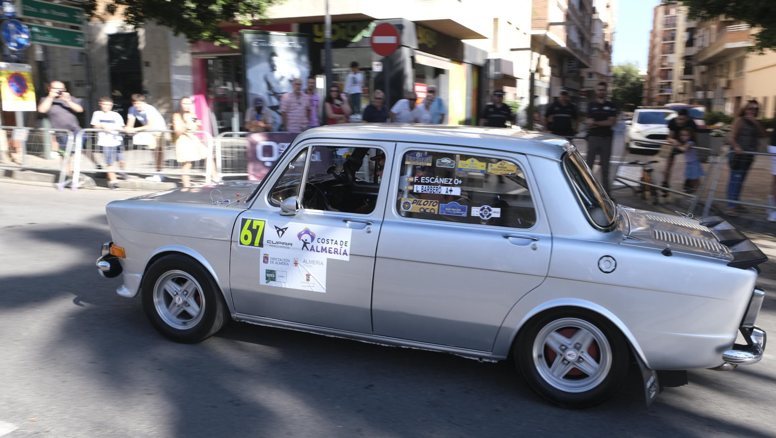 Imágenes de la salida del Rallye Costa de Almería