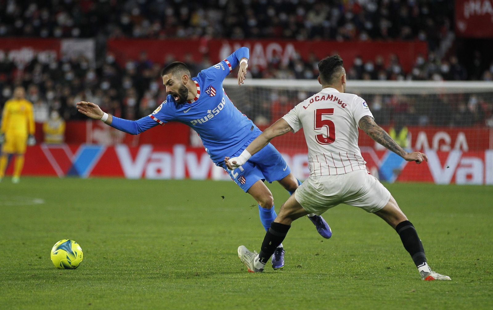 Las imágenes del Sevilla fc-Atlético de Madrid