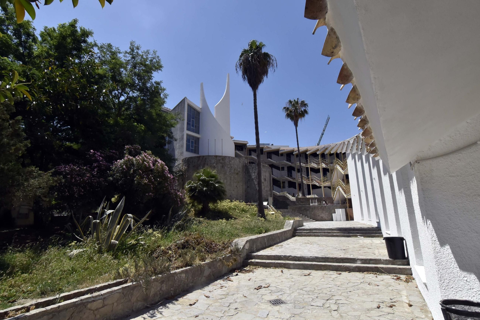 Edificio de la Escuela de Arte, en Algeciras.