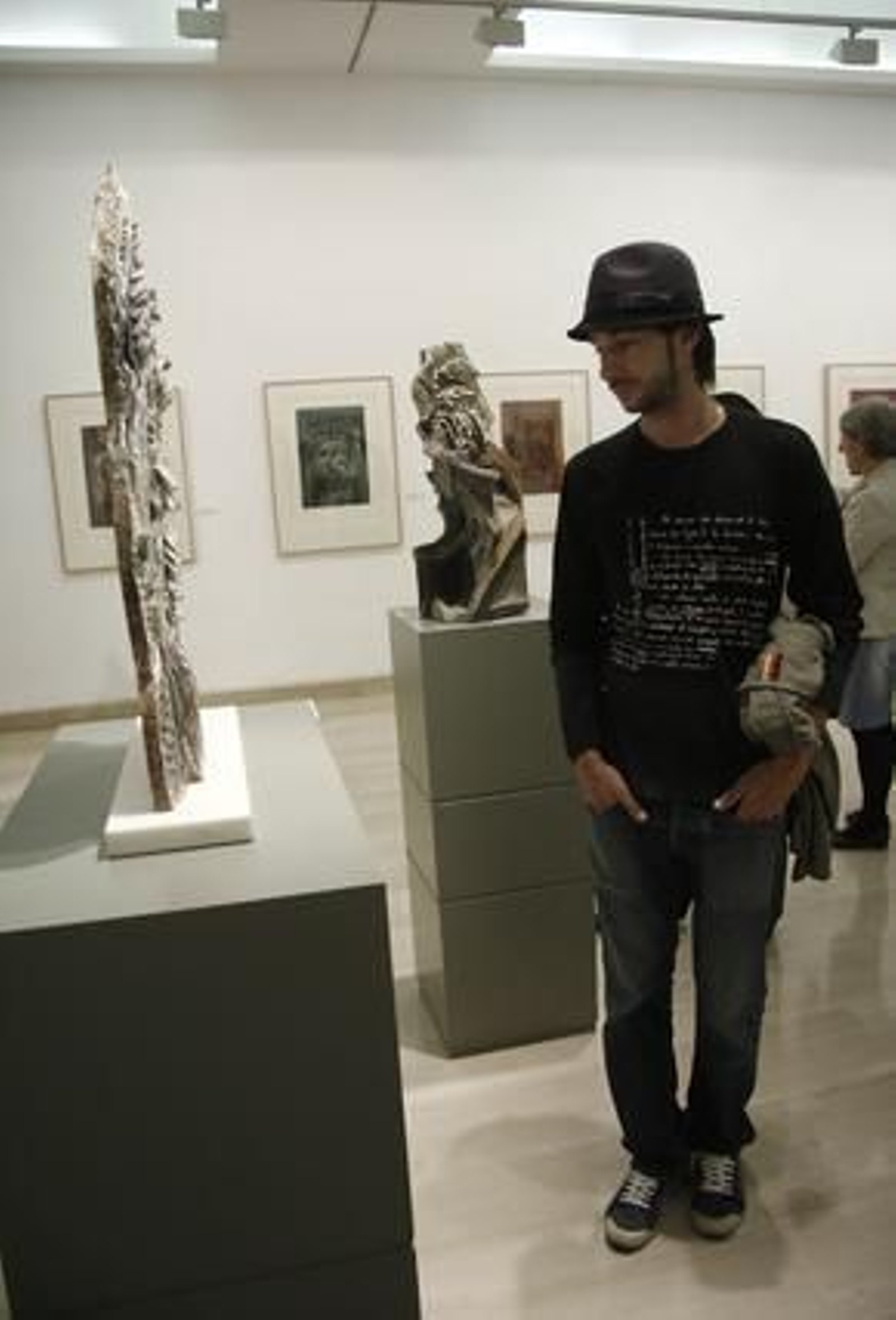 La Casa de la Provincia expone una retrospectiva de Espinoza, 18 años después de su retirada. 

Foto: B.Vargas