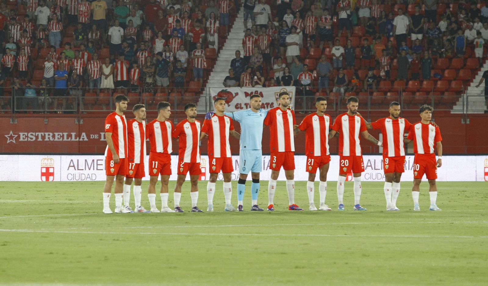 El partido U.D. Almería-Sporting de Gijón, en imágenes
