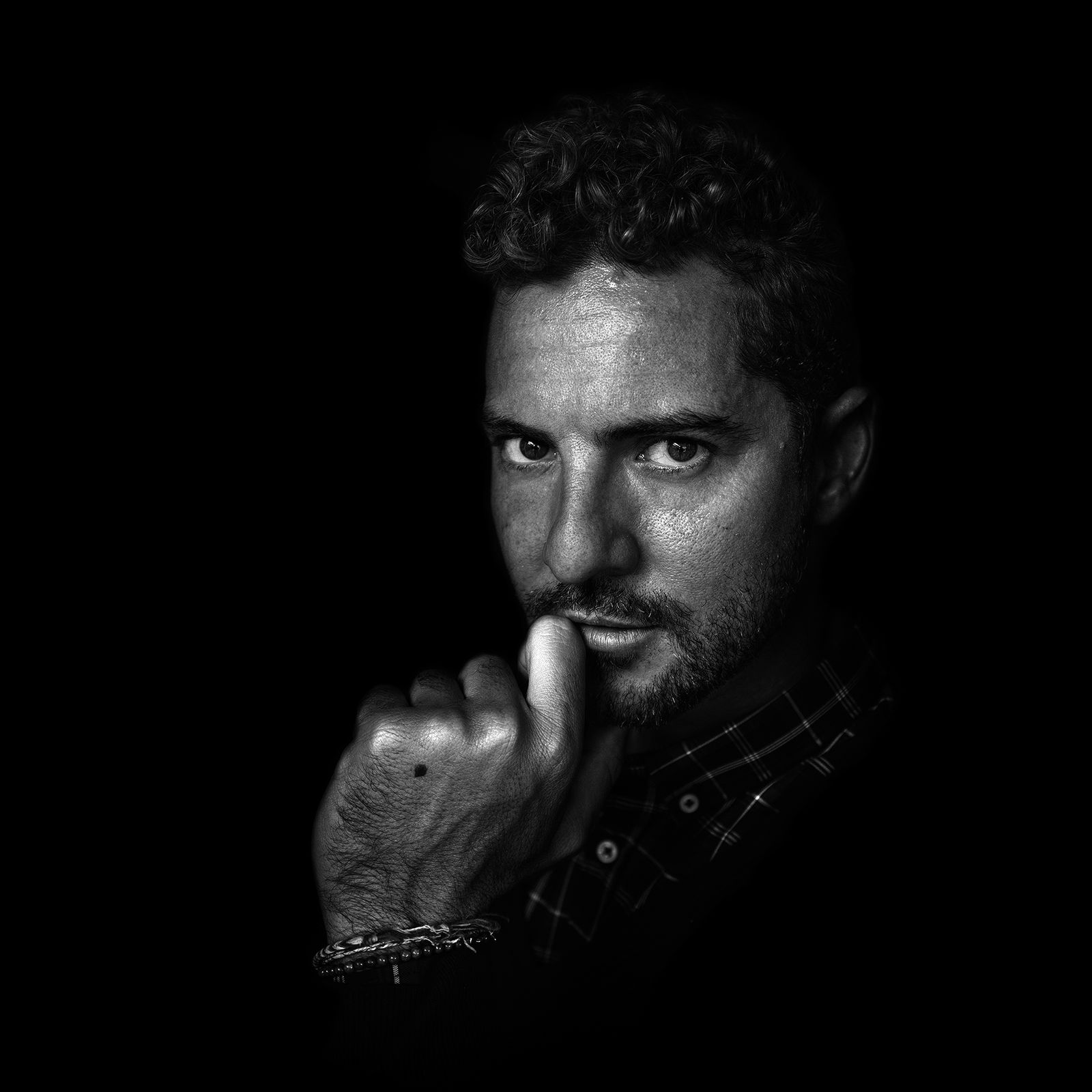 David Bisbal retratado por Rodrigo Valero