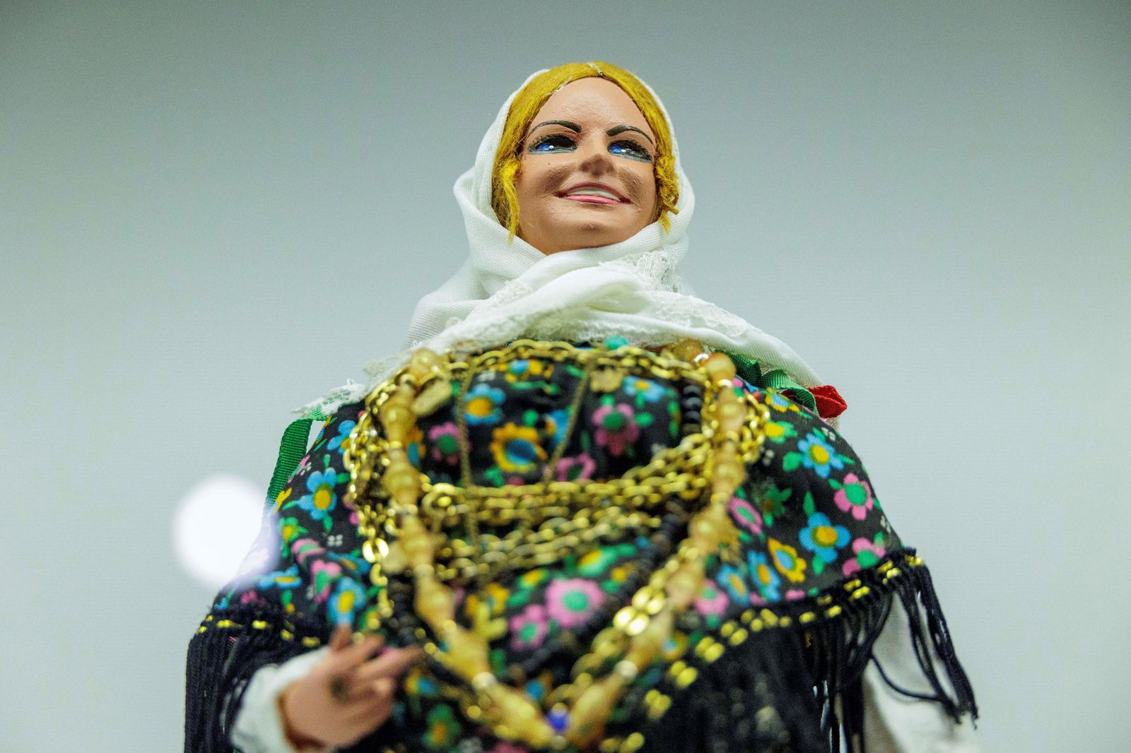 Otras secciones y muñecas de interés en la colección, situada en una de las alas del Centro de Interpretación del Vino y la Sal de Chiclana.