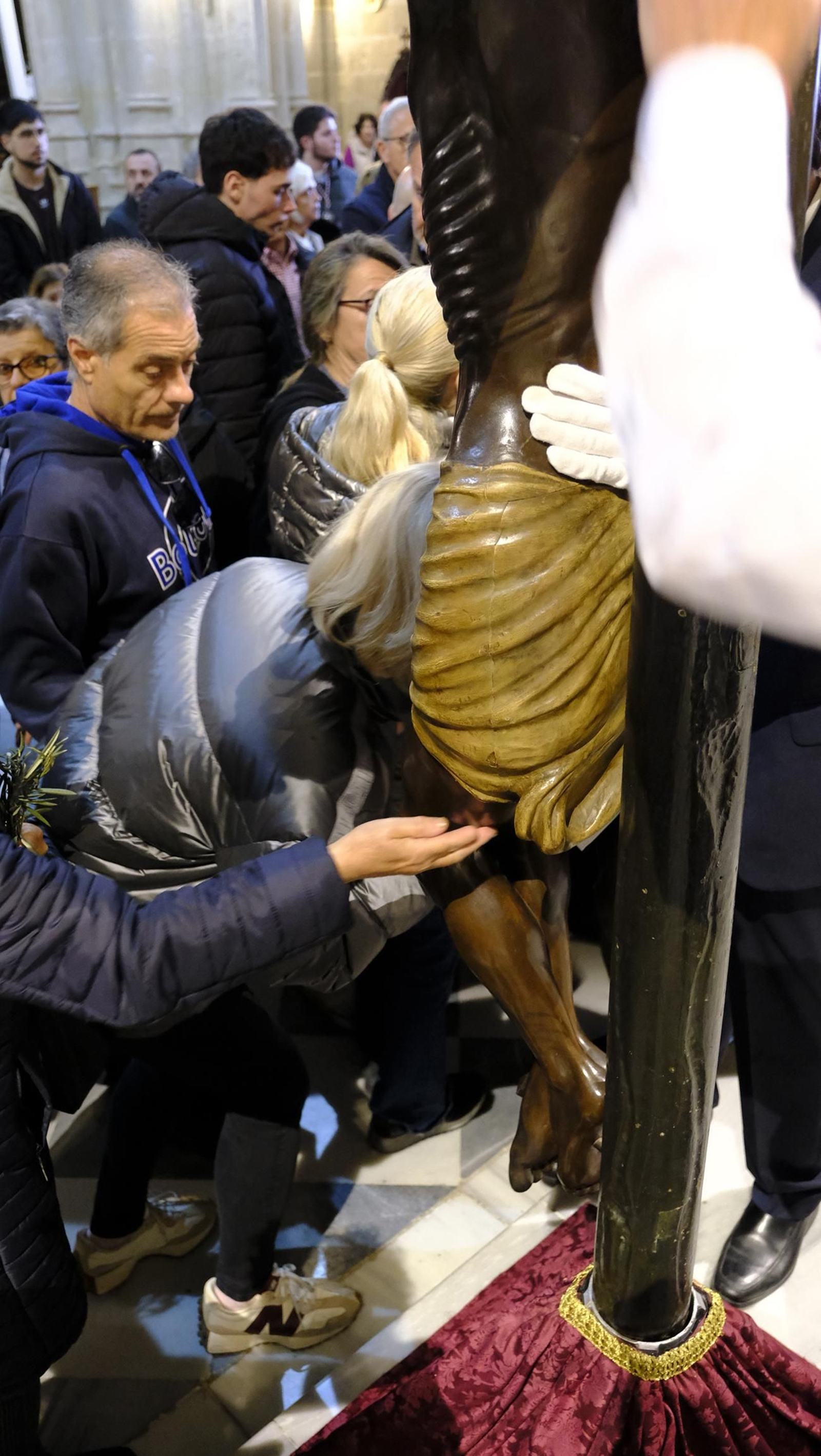 Las imágenes del Vía Crucis del Cristo de la Escucha