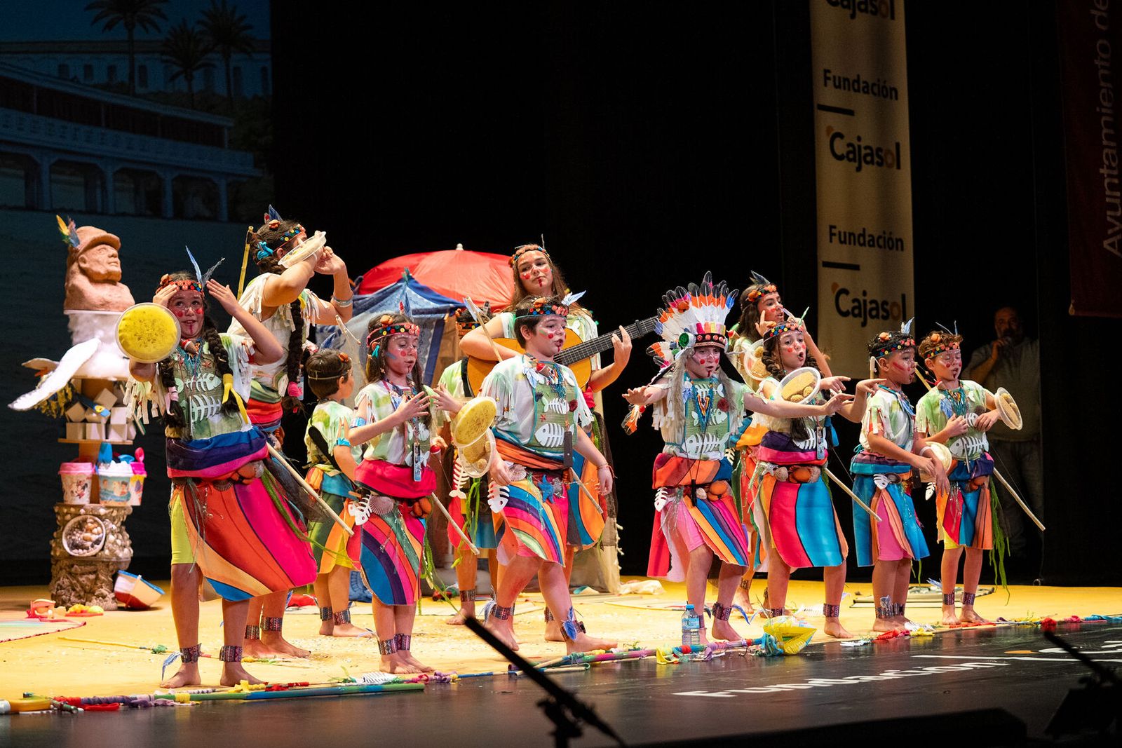 Chirigota Los Pieles rojas de La Caleta