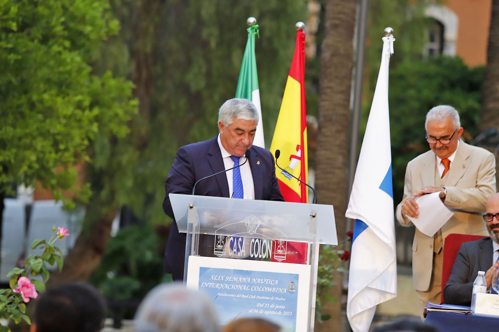 Imágenes del pregón de la XLIX edición de la Semana Náutica Internacional Colombina
