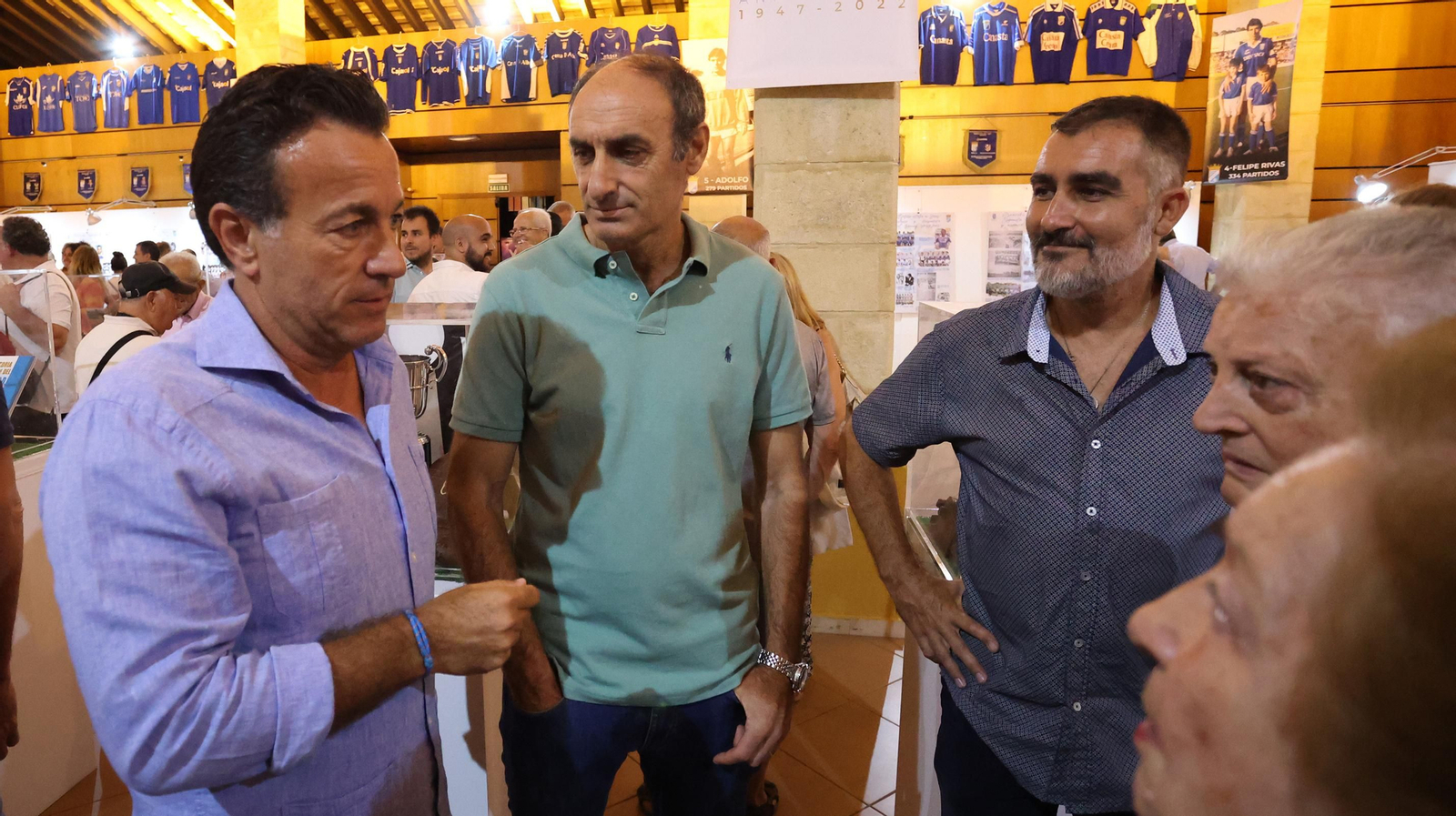 Inauguración de la exposición por el  75 aniversario del Xerez CD