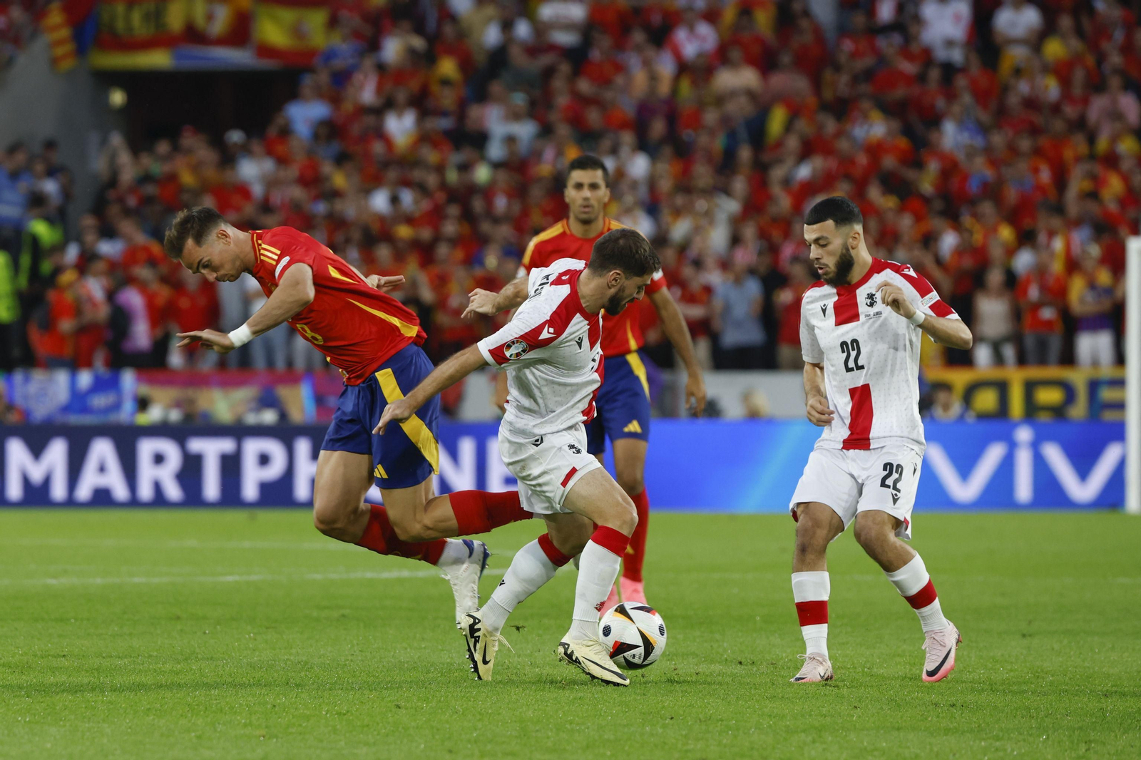 Las mejores fotos de la goleada de España a Georgia