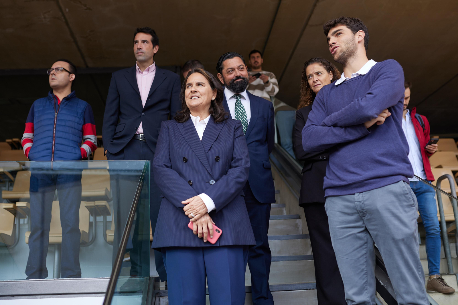 Las fotos del Estadio de la Cartuja para el tenis