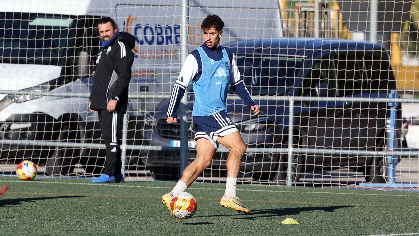 Imágenes del entrenamiento del Xerez CD en Picadueñas