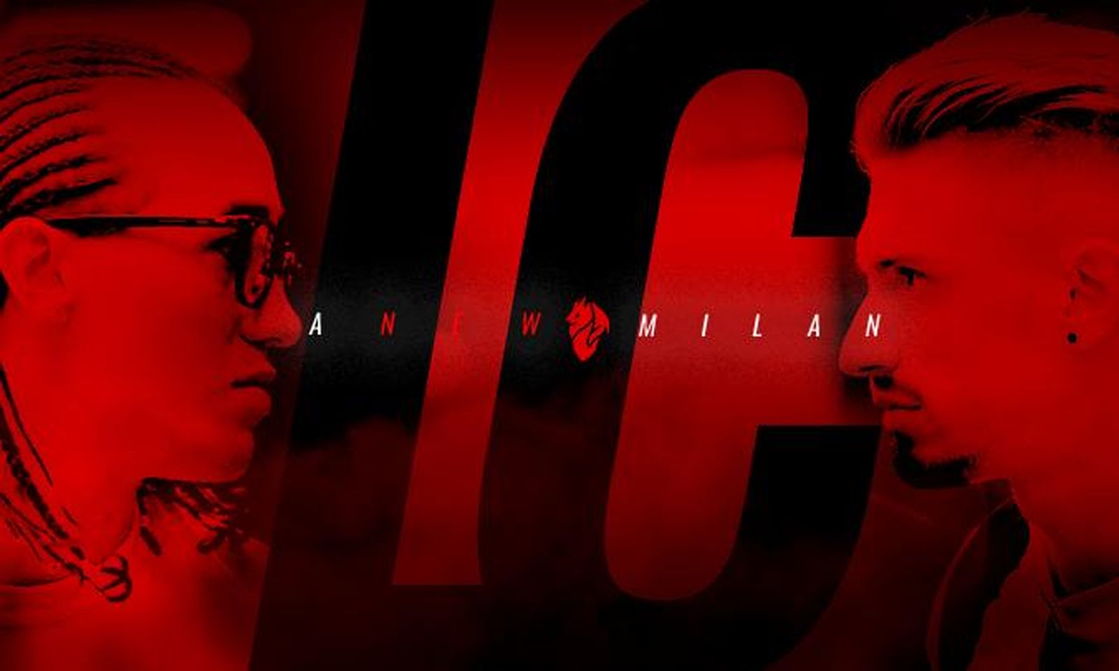 Imagen de anuncio de los dos fichajes milanistas