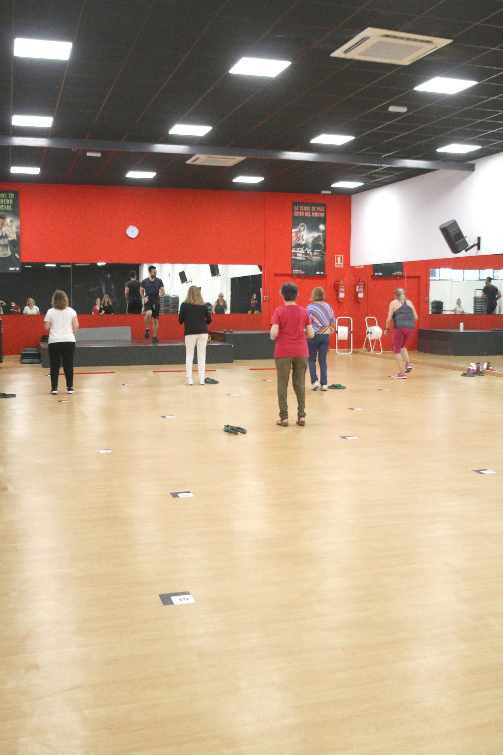 Apertura de los gimnasios en Almería