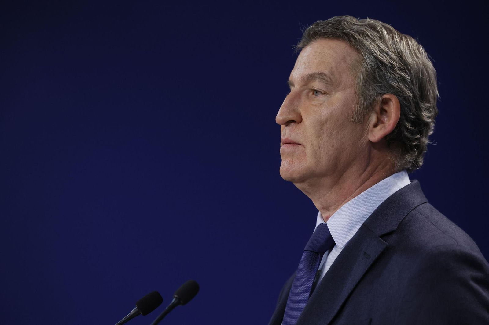 El líder del PP, Alberto Núñez Feijóo.