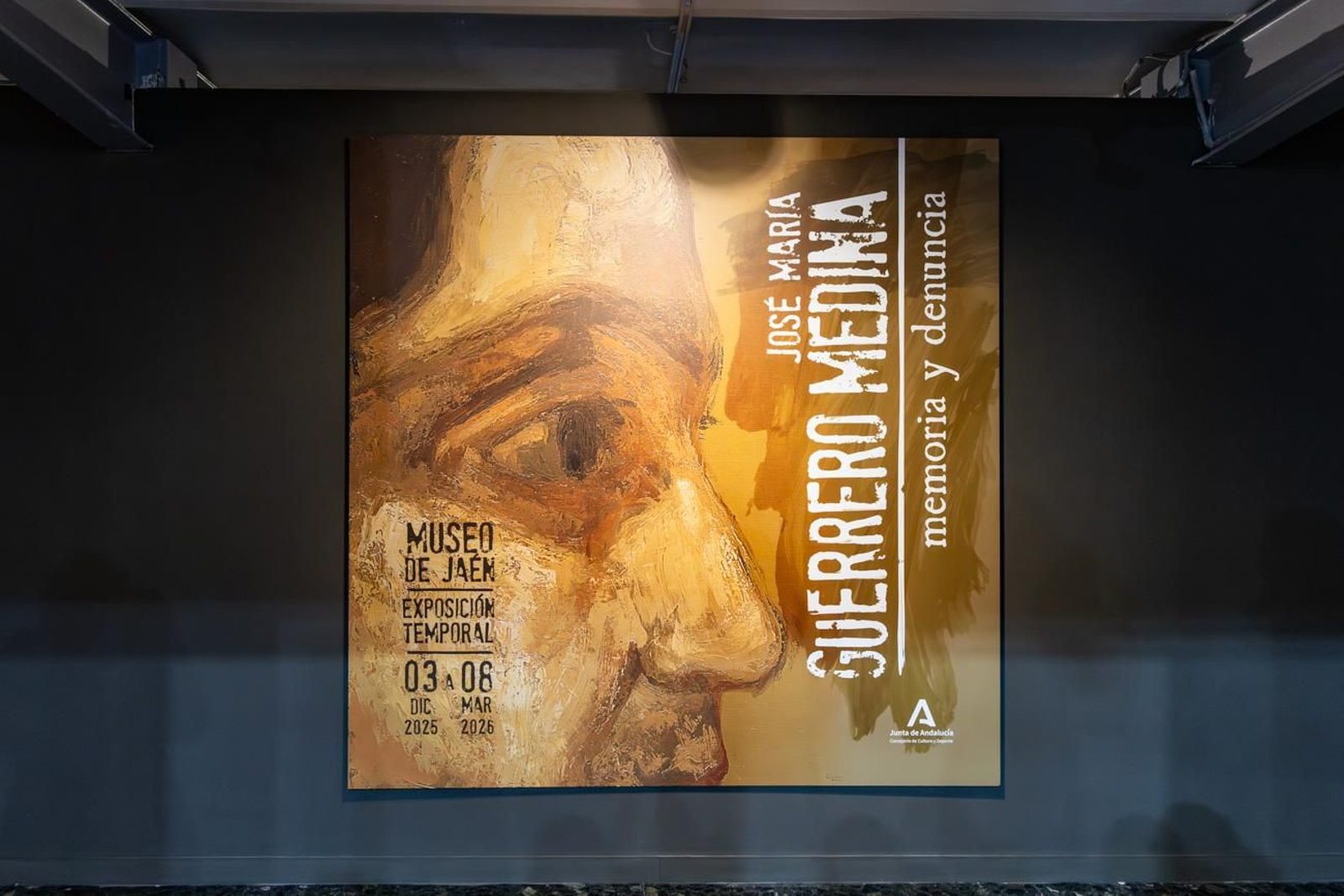 Memoria y denuncia: la exposición que recorre la obra de Guerrero Medina en Jaén, en imágenes