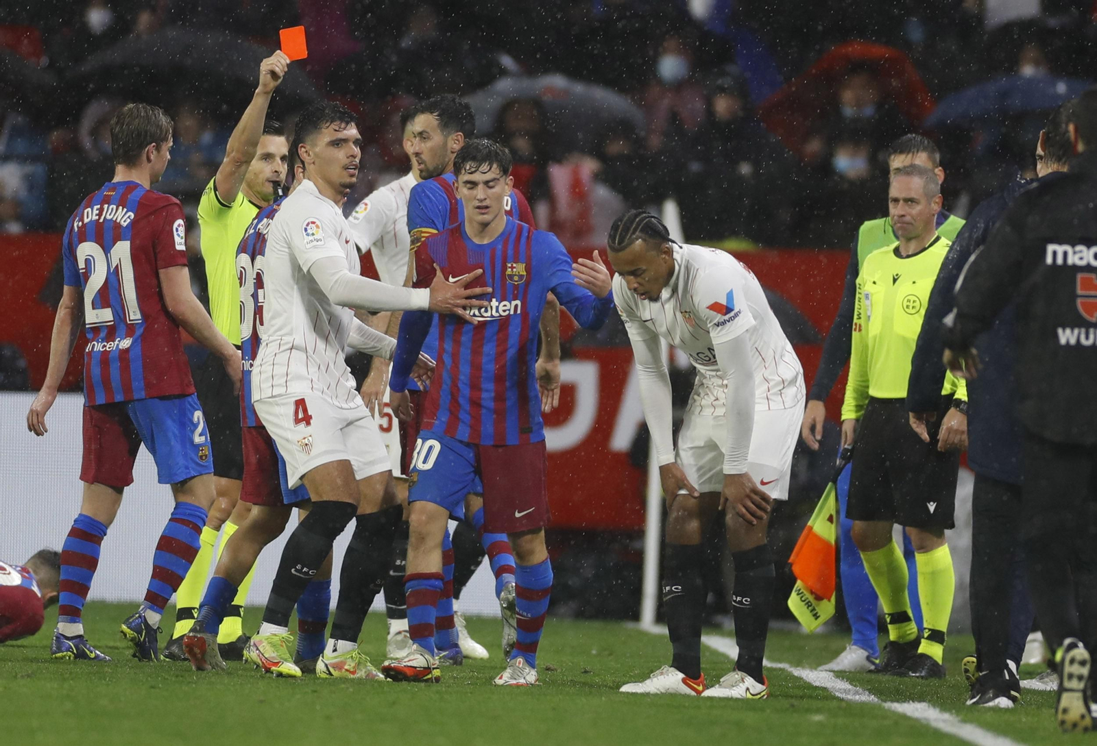 Las imágenes del Sevilla fc-Barcelona