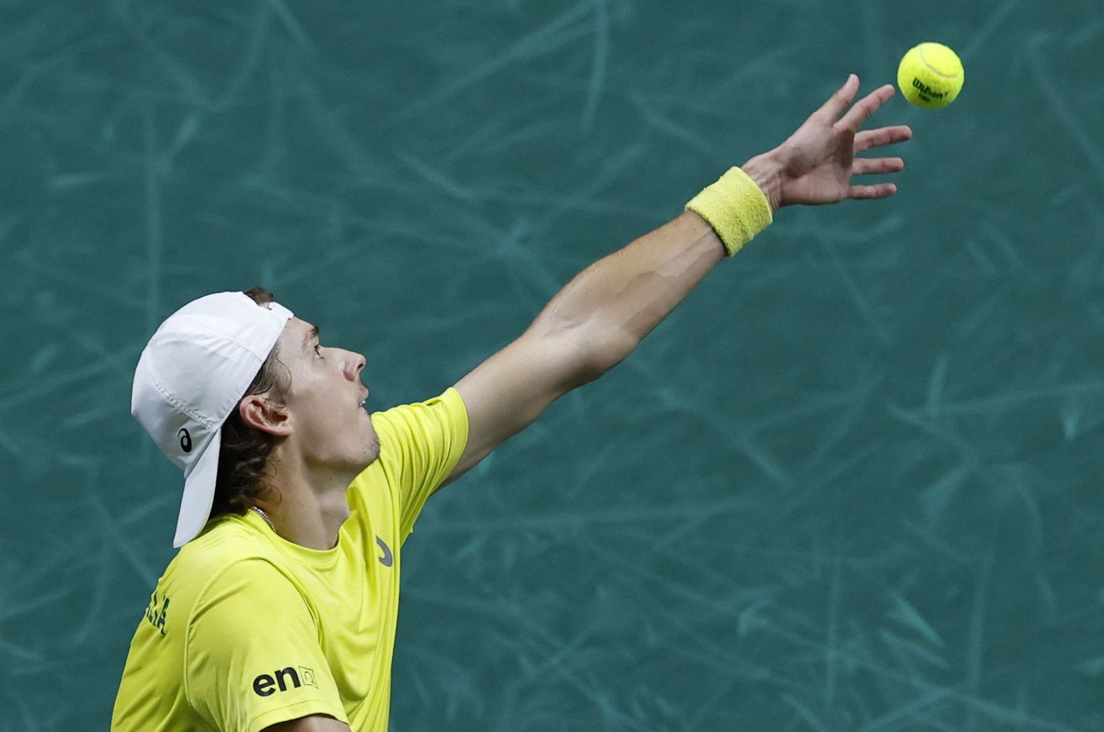 Alex de Miñaur - Marin Cilic de la Copa Davis de Málaga