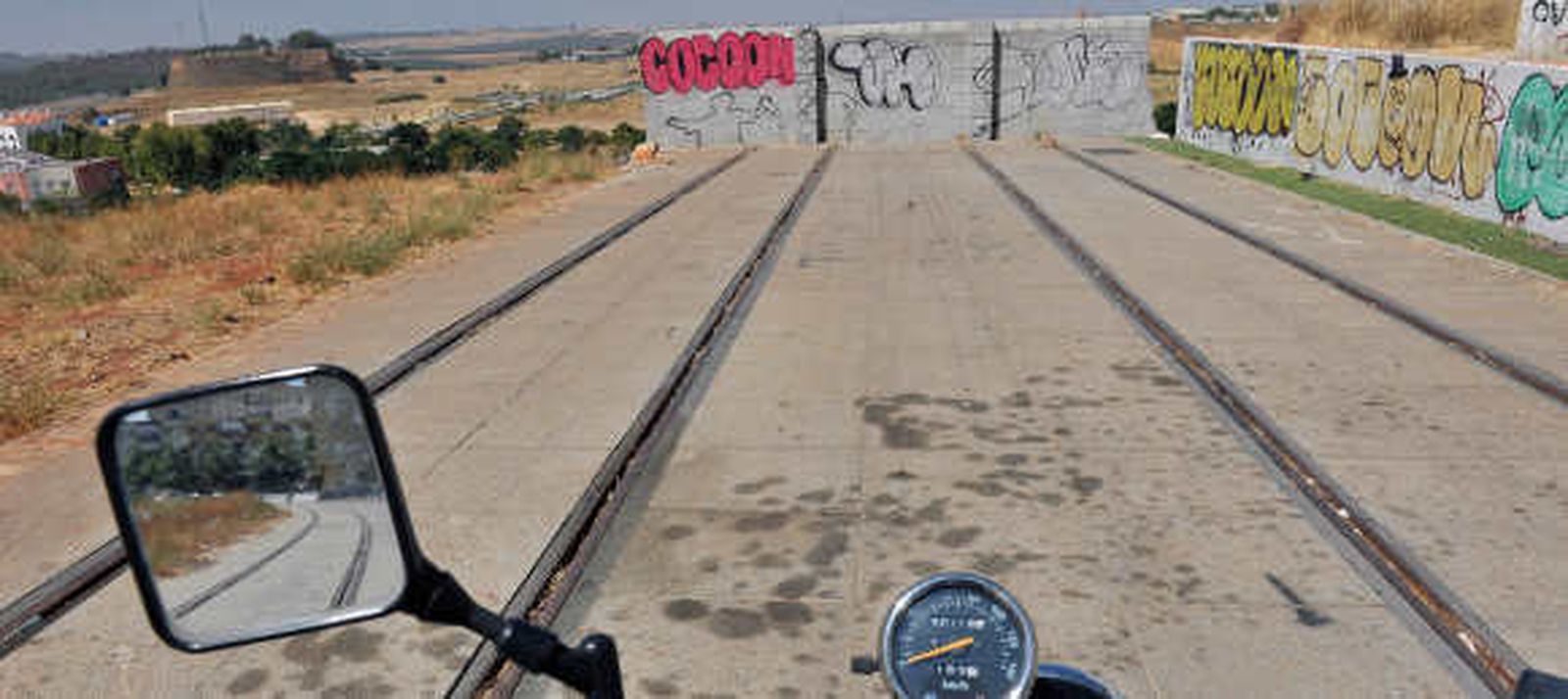 El tranvía de Alcalá inacabado./ Juan Carlos Vázquez