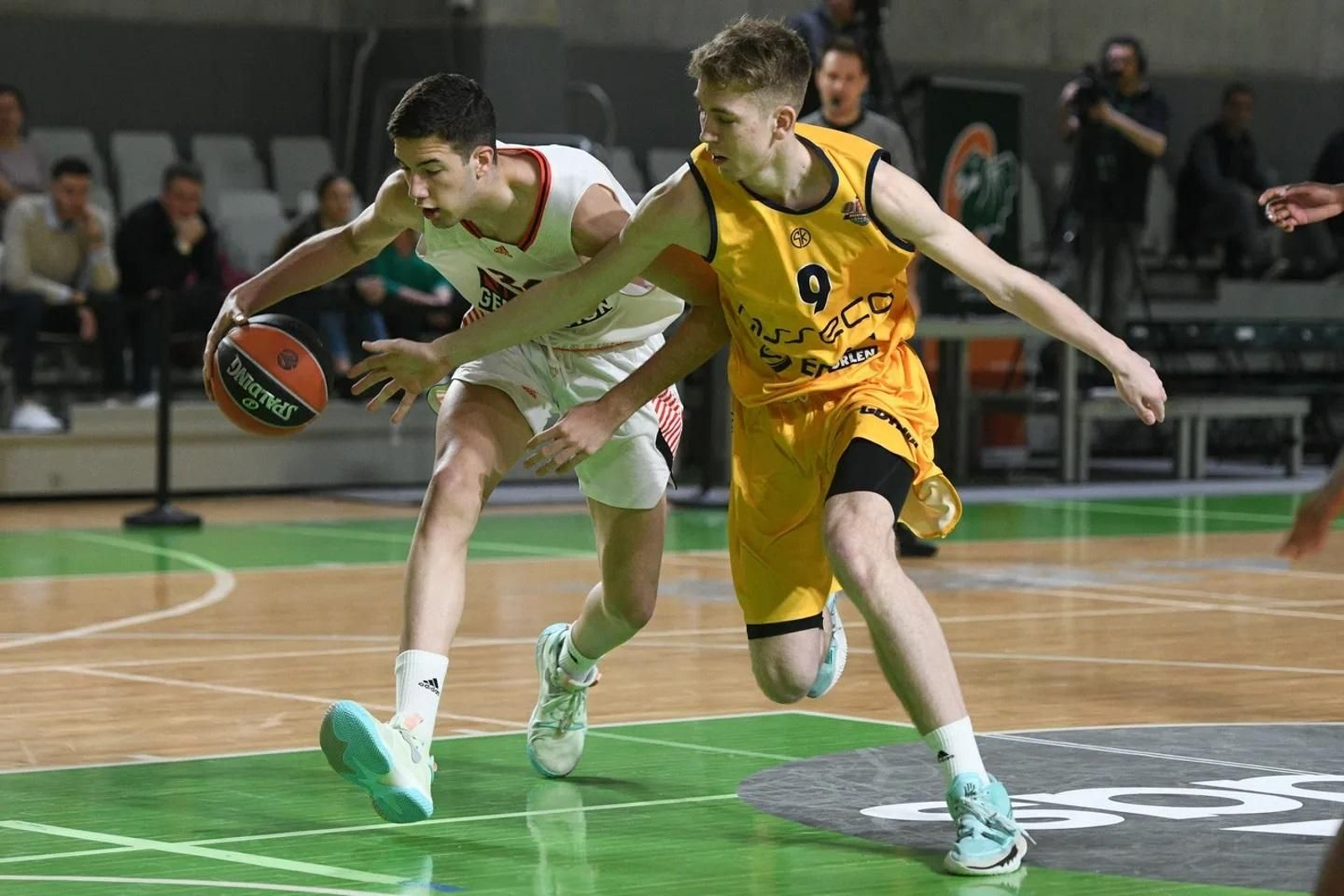 Las fotos de Álvaro Folgueiras y Mario Saint-Supéry en el Adidas Next Generation de Ljubljana