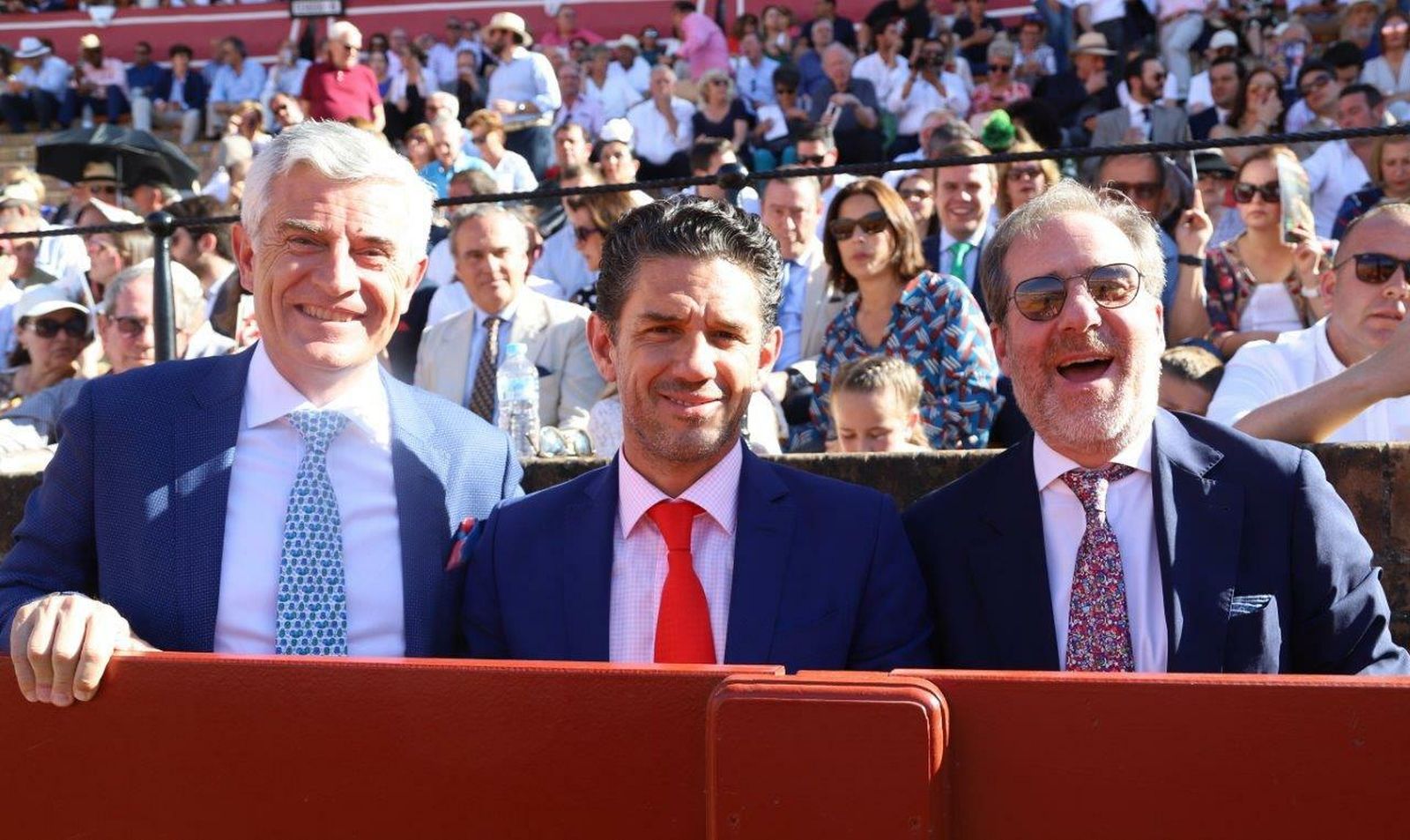 Angel Rivera , Alejandro Irarragorri y Héctor Grisi