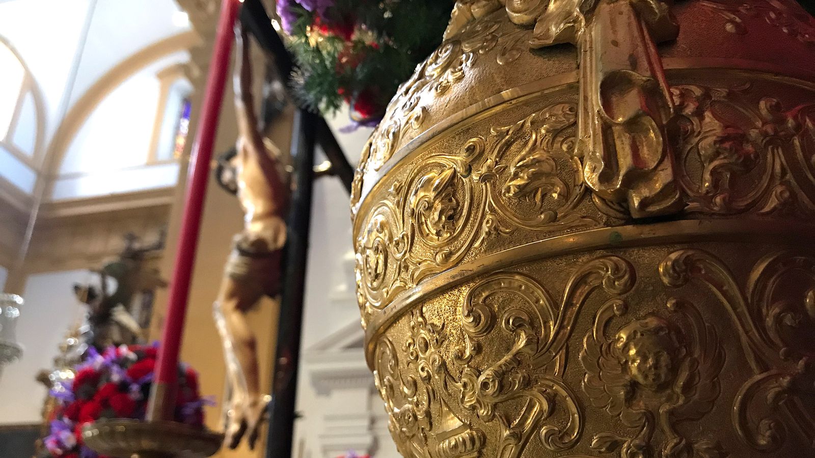 Veneración al Santísimo Cristo de la Salud de San Bernardo