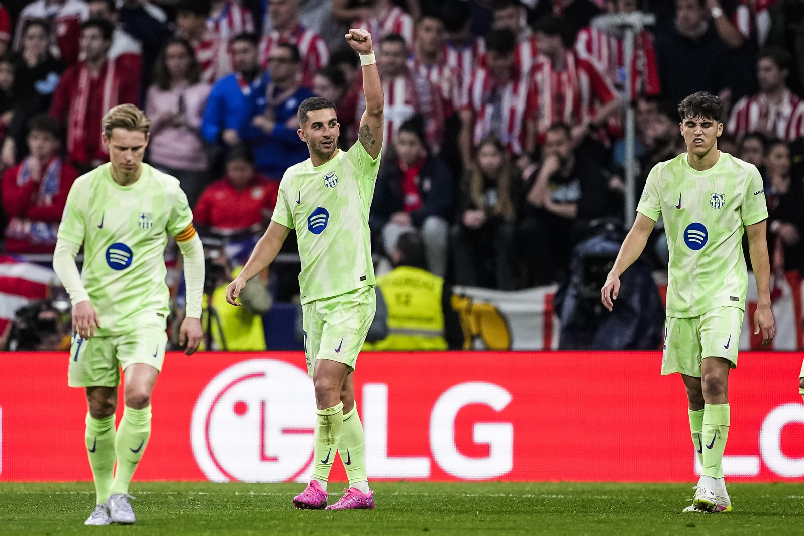 Las fotos del Atlético de Madrid - Barcelona