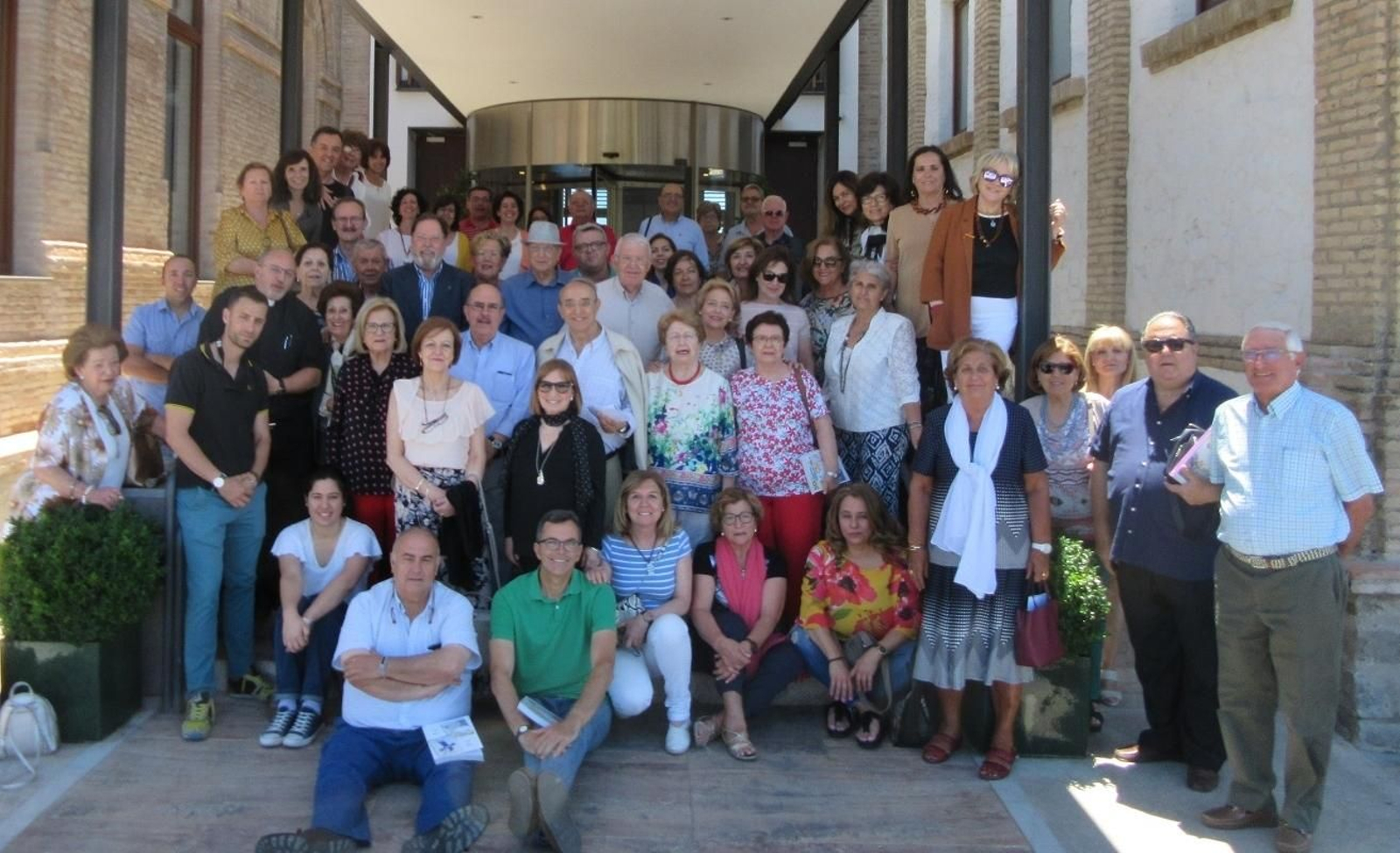 Cursillistas en la Ultreya celebrada en Málaga por Pentecostés.