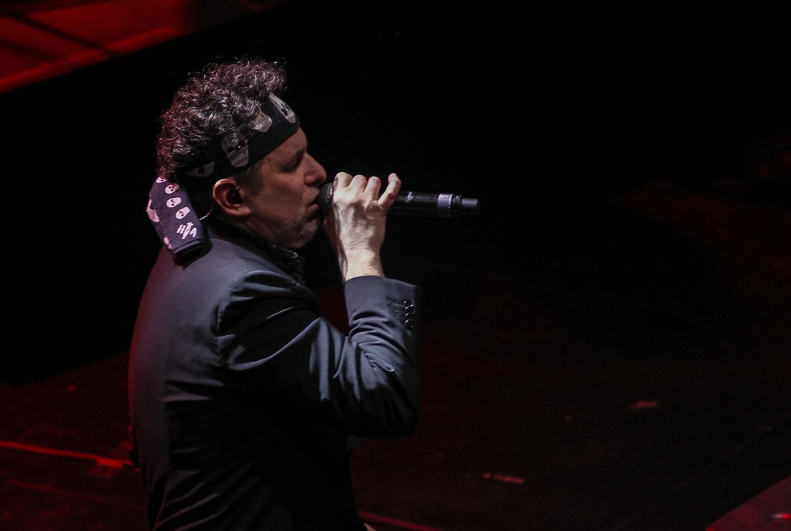 Andrés Calamaro, en una actuación, en una imagen de archivo.