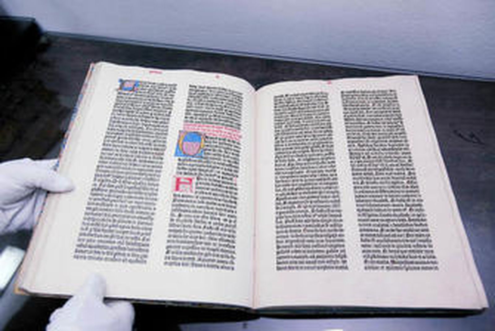 Uno de los investigadores que frecuentan la biblioteca.