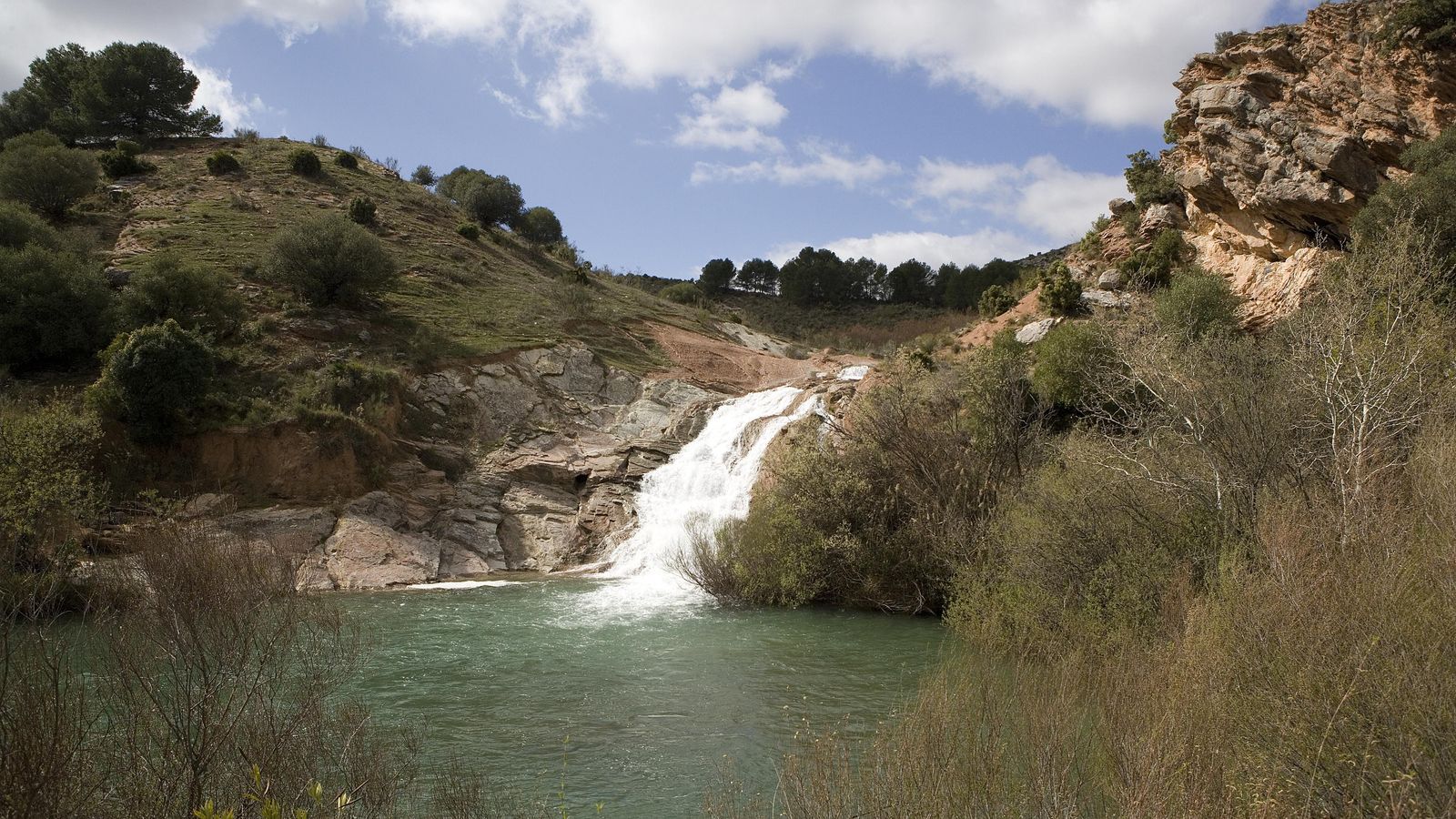 La catarata del río Turón.