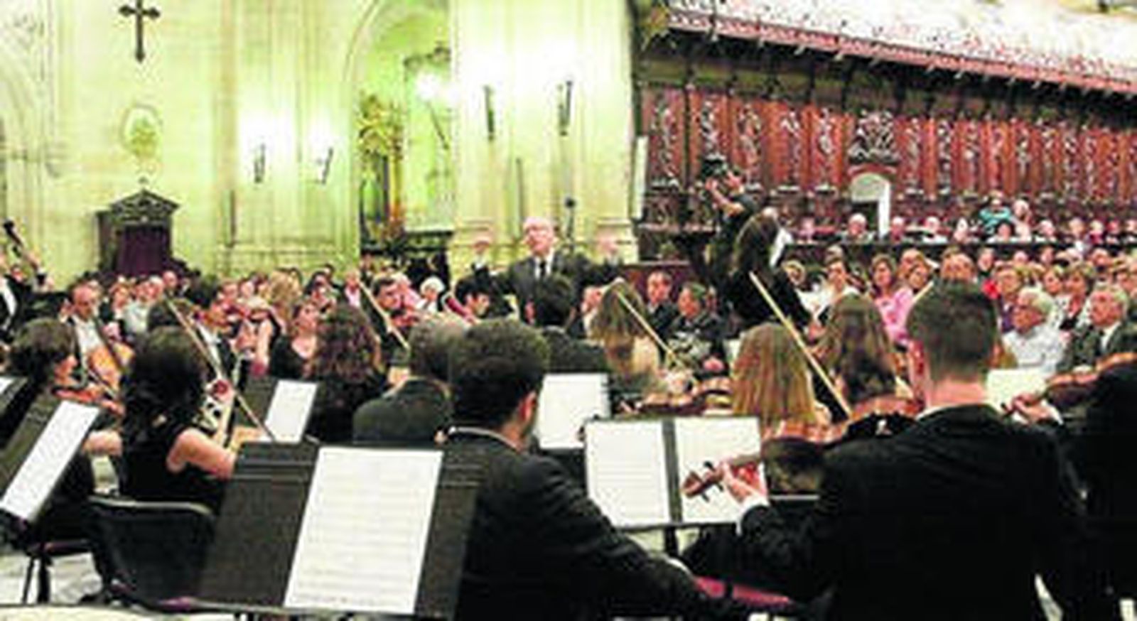 La OCAL durante su brillante actuación.